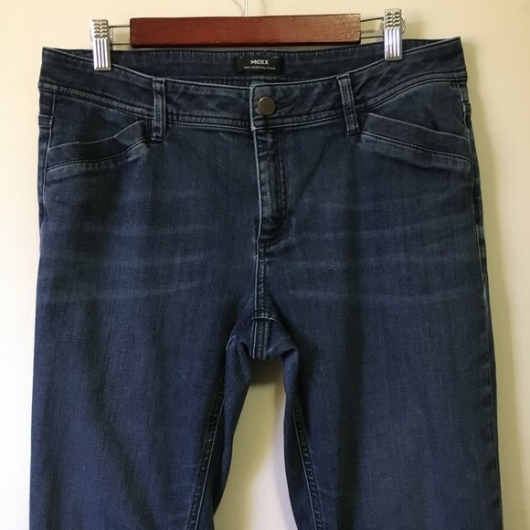 Mexx Metropolitan Blue Denim Square Pocket Straight Leg Jeans - Picture 3 of 16